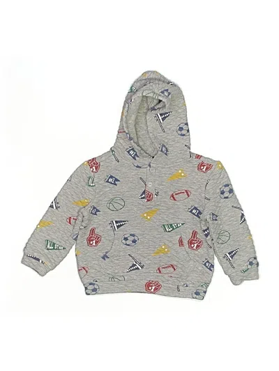 Pre-owned Andy & Evan Kids' Pullover Hoodie In Gray