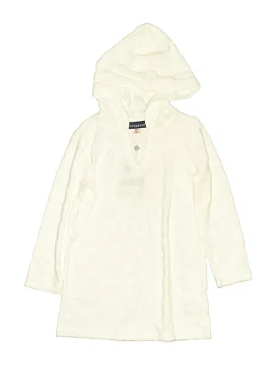 Pre-owned Andy & Evan Kids' Pullover Hoodie In Ivory