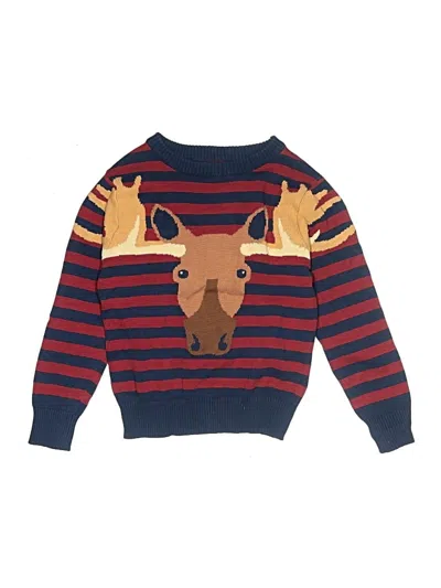 Pre-owned Andy & Evan Kids' Pullover Sweater In Blue