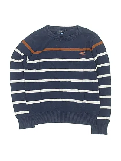 Pre-owned Andy & Evan Kids' Pullover Sweater In Blue