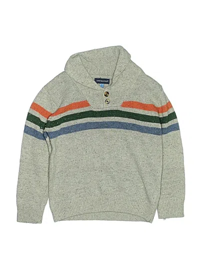 Pre-owned Andy & Evan Kids' Pullover Sweater In Gray