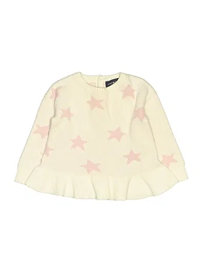 Pre-owned Andy & Evan Babies' Pullover Sweater In Ivory