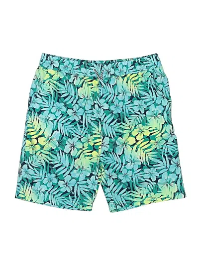 Pre-owned Andy & Evan Kids' Rash Guard In Green