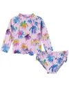 Andy & Evan Rashguard Set In Pink