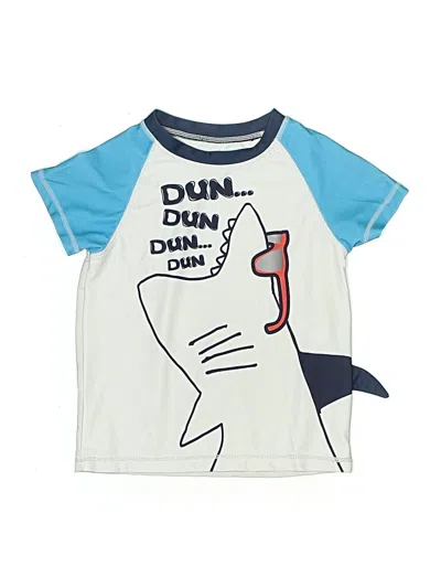 Pre-owned Andy & Evan Kids' Short Sleeve T-shirt In Blue