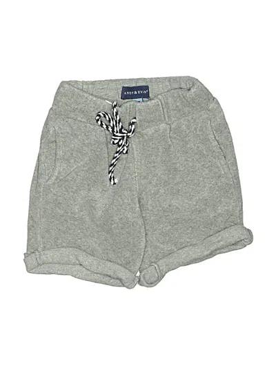 Pre-owned Andy & Evan Kids' Shorts In Gray