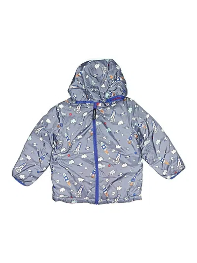 Pre-owned Andy & Evan Kids' Snow Jacket In Blue