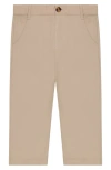 Andy & Evan Stretch Twill Trousers In Medium Beige