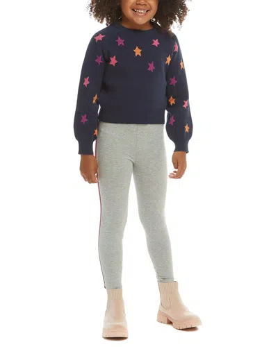 Andy & Evan Kids' Sweater & Legging Set In Gray