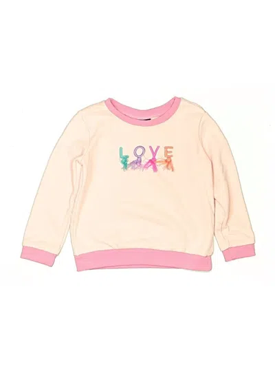 Pre-owned Andy & Evan Kids' Sweatshirt In Pink