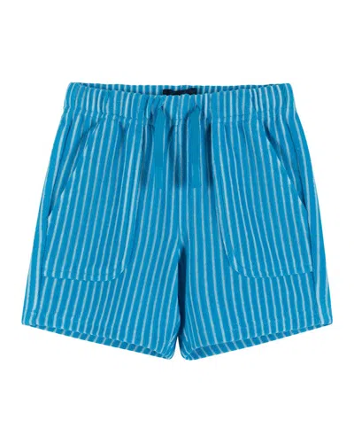 Andy & Evan Kids' Terry Short In Blue