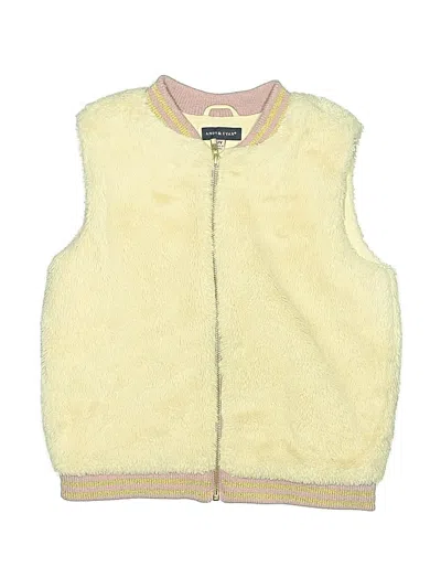 Pre-owned Andy & Evan Kids' Vest In Yellow