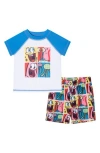 Andy & Evan X Spongebob Squarepants™ Two-piece Rashguard Swimsuit In Multi