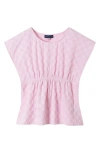 Andy & Evan Kids' Cover-up Caftan In Pink