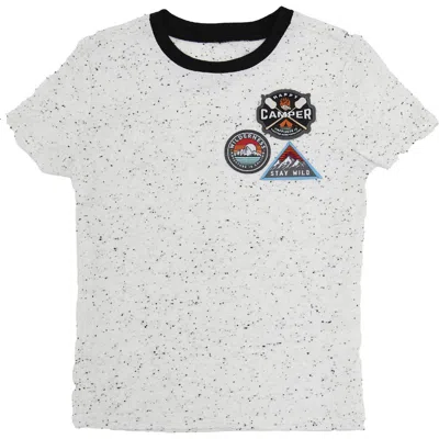 Andy & Evan Kids' Short Sleeve Graphic T-shirt In White