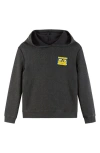 Andy & Evan Boys' Spongebob Squarepants X Stone-washed Hooded Waffle Tee - Big Kid In Grey