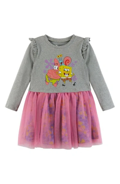strapless open back dress SpongeBob SquarePants Dress | Adaptive Easy Wear Girls Dress