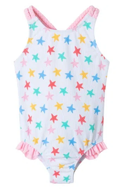Andy & Evan Babies'  Starfish One-piece Swimsuit