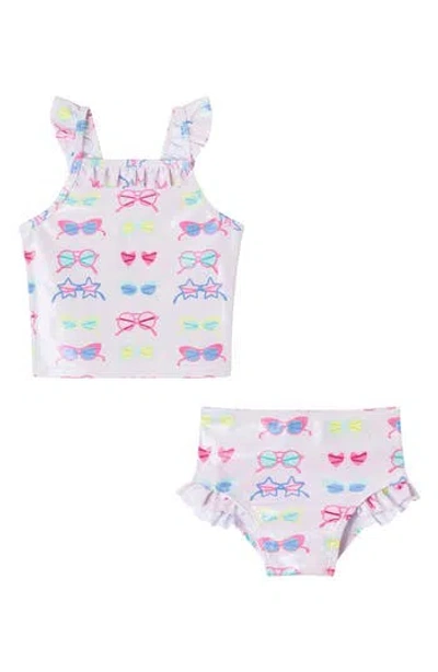 Andy & Evan Babies'  Tankini Two-piece Swimsuit In Pink