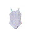 Andy & Evan Girls' Crochet Look One-piece Swimsuit - Big Kid