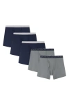 ANDY & EVAN KIDS' ASSORTED 5-PACK BOXER BRIEFS