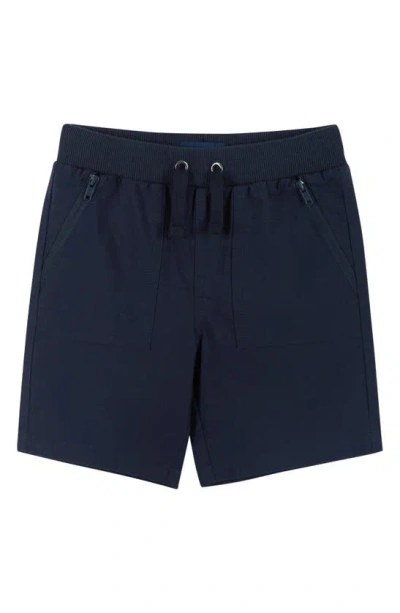Andy & Evan Babies' Knit Shorts In Navy