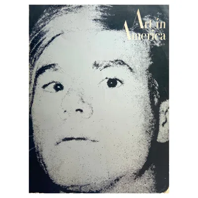 Pre-owned Andy Warhol 1970s  Art In America In Gray