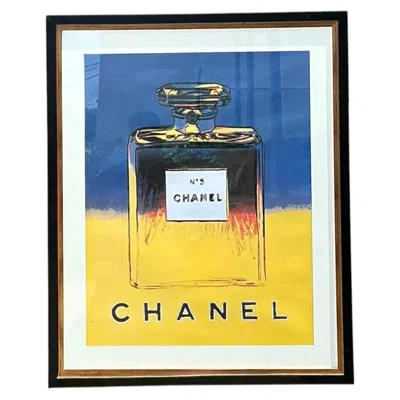 Pre-owned Andy Warhol Vintage  For Chanel Number 5 In Brown