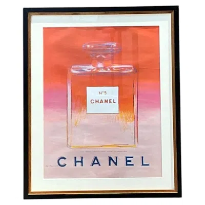 Pre-owned Andy Warhol Vintage  For Chanel Number 5 In Brown