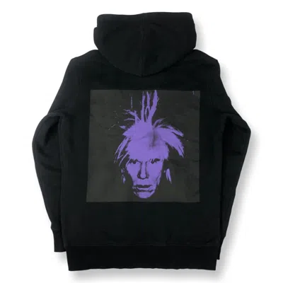 Pre-owned Andy Warhol X Calvin Klein Raf Simons Era Calvin Klein X Andy Warhol Black Hoodie