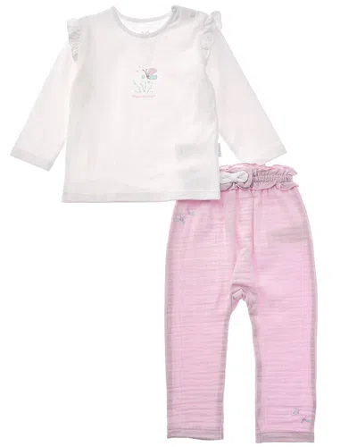 Andy Wawa Kids' Andywawa 2pc Magical Butterfly Set In Pink