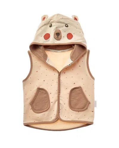 Andy Wawa Kids' Andywawa Adventurous Bear Soft Vest In Nude