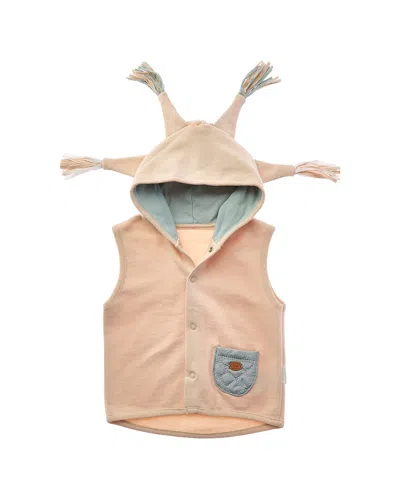 Andy Wawa Kids' Andywawa Circus Party Tassels Vest In Pink