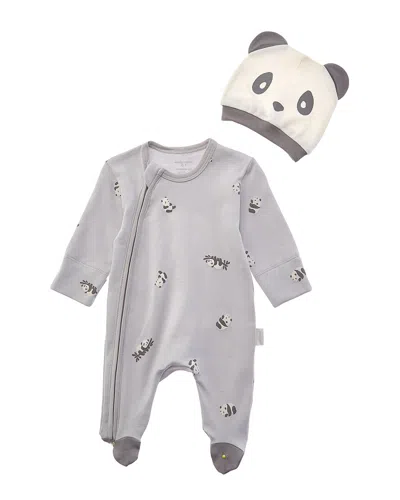 Andy Wawa Kids' Andywawa Cozy Panda Playtime Set In Gray