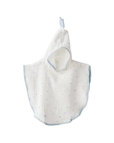 Andy Wawa Kids' Andywawa Ocean Muslin Pancho In White