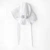 Andy Wawa Butterfly Muslin Bow Hat In White