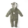 Andy Wawa Forest Snuggle Bear Bodysuit In Green