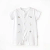 Andy Wawa Little King Animal Romper In White