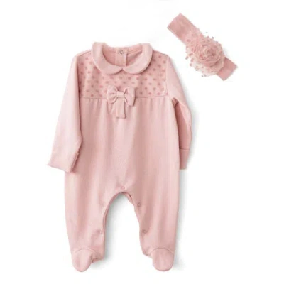 Andy Wawa Babies'  Rosette Dreams Set In Pink
