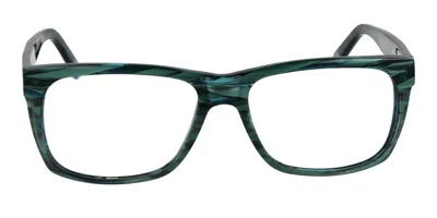 Andy Wolf 4449 K Occhiali Da Vista Verdi Per Uomo (solo Montatura)