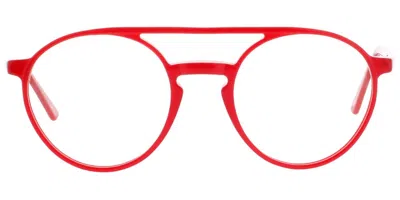 Andy Wolf 4515 H Men's Glasses Red Size 51 - Free Lenses - Blue Light Block Available