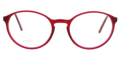 Andy Wolf 4530 E Men's Glasses Pink Size 53 - Free Lenses - Blue Light Block Available In Red