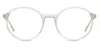 Andy Wolf Clear Unisex Optical Frames In White