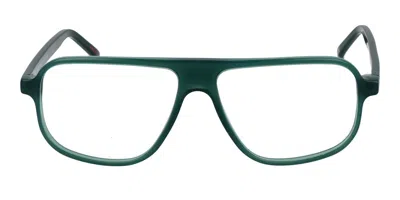 Andy Wolf 4536 C Occhiali Da Vista Verdi Per Uomo (solo Montatura)