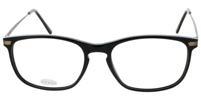 Andy Wolf 4548 A Men's Glasses Black Size 53 - Free Lenses - Blue Light Block Available