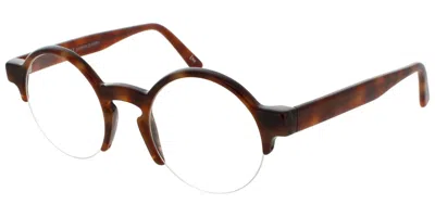 Andy Wolf 4554 C Occhiali Da Vista Tartarugatishell Per Uomo (solo Montatura) In Brown