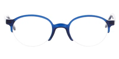 Andy Wolf 4555 G Men's Glasses Blue Size 46 - Free Lenses - Blue Light Block Available