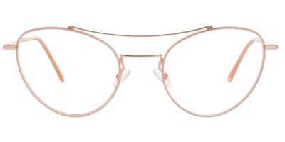 Andy Wolf 4717 C Women's Glasses Gold Size 53 - Free Lenses - Blue Light Block Available