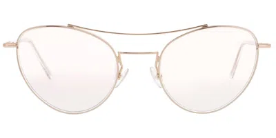 Andy Wolf 4717 E Women's Glasses Gold Size 53 - Free Lenses - Blue Light Block Available