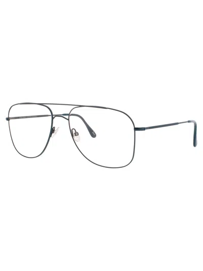 Andy Wolf 4730 Metal Men's Eyeglasses In Purple